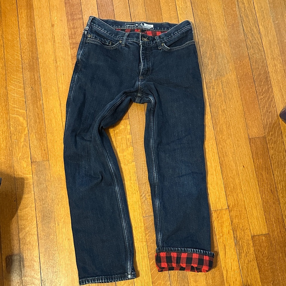 Carhartt Flannel lined jeans